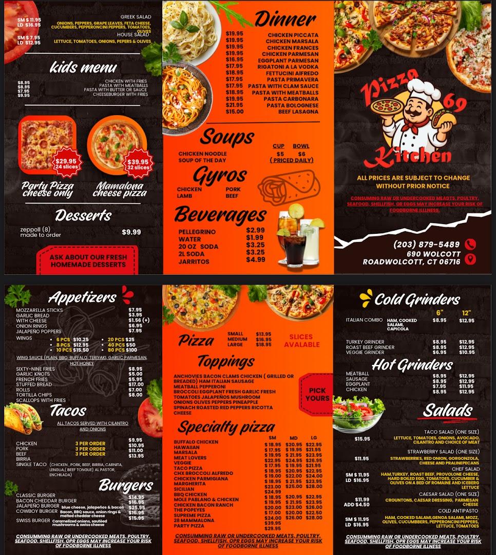 Pizza 69 kitchen